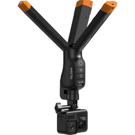 TELESIN Palo Selfie Submarino con Trípode para GoPro HERO con Control Bluetooth y Extensión hasta 47 cm