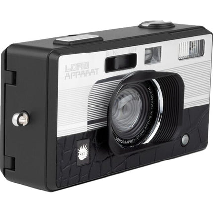 Lomography LomoApparat Cámara 35mm con Lente Gran Angular 21mm y Filtros de Gel