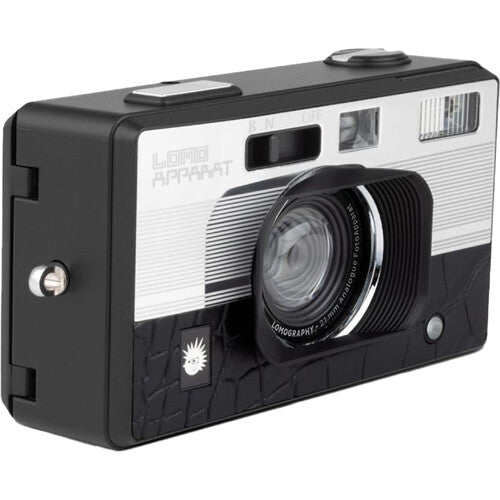 Lomography LomoApparat Cámara 35mm con Lente Gran Angular 21mm y Filtros de Gel