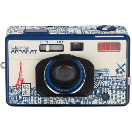 Lomography LomoApparat Cámara de 35mm Gran Angular 21mm f10 Paris Edition