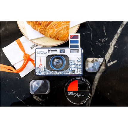 Lomography LomoApparat Cámara de 35mm Gran Angular 21mm f10 Paris Edition