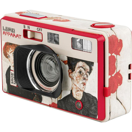 Lomography LomoApparat Cámara de 35mm Gran Angular 21mm f10 Schiele Edition