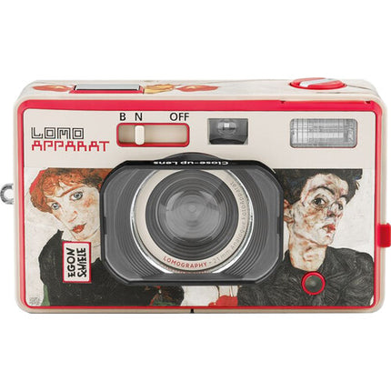 Lomography LomoApparat Cámara de 35mm Gran Angular 21mm f10 Schiele Edition