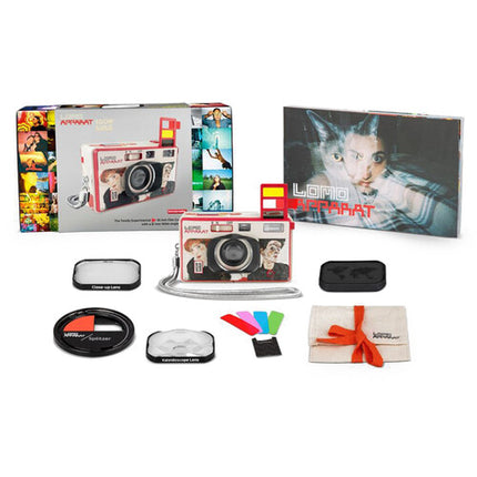 Lomography LomoApparat Cámara de 35mm Gran Angular 21mm f10 Schiele Edition