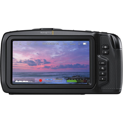 Blackmagic Design Pocket Cinema Camera 4K Kit con Sensor HDR 4/3 y Dos Baterías LP-E6N