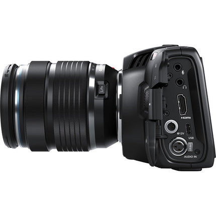 Blackmagic Design Pocket Cinema Camera 4K Kit con Sensor HDR 4/3 y Dos Baterías LP-E6N