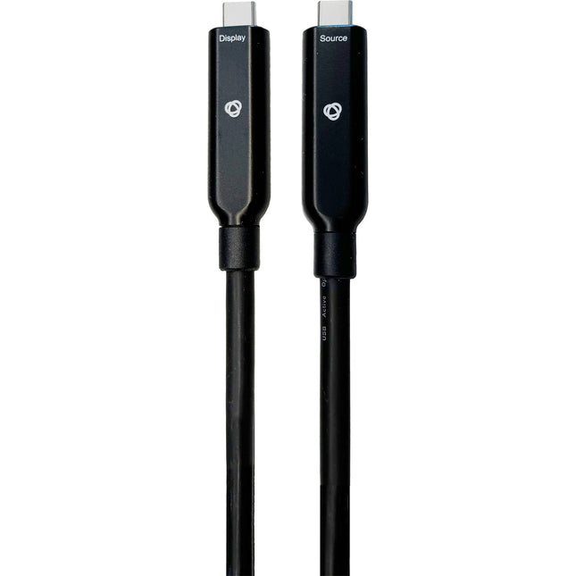Kramer USB-C3.2 Gen2 Cable 35 pies Negro Soporte 4K 60W Carga