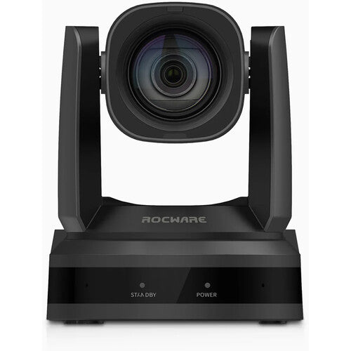 ROCWARE RC841UX Cámara PTZ para Videoconferencia UHD 4K 16x Zoom USB HDMI