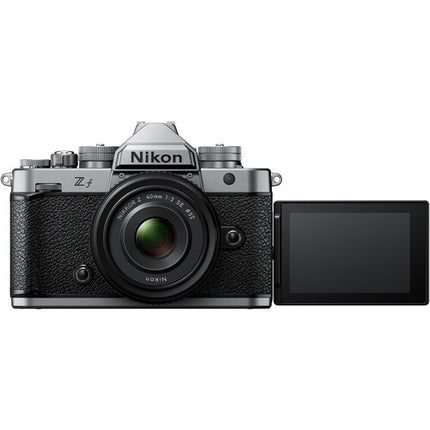 Nikon Zf Cámara Sin Espejo con Sensor 24.5MP y Lente 40mm f2 Silver