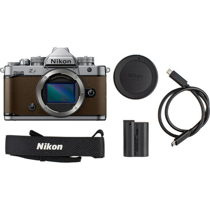 Nikon Zf Cámara Sin Espejo Plata Marrón Sepia 24.5MP 4K 30p
