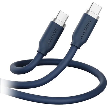 ALOGIC Cable de carga USB-C flexible silicona 240W 2m Midnight