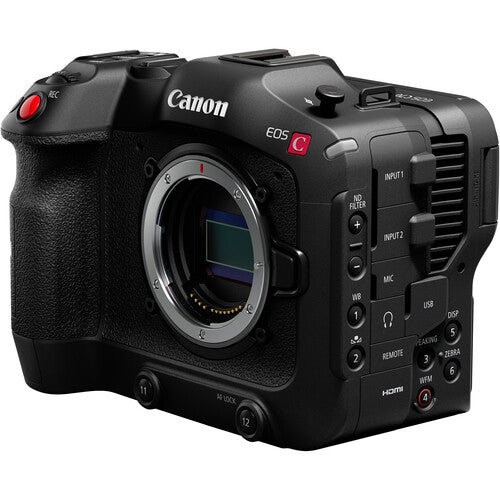 Canon EOS C70 cámara de cine sensor Super35 4K 60p filtros ND integrados