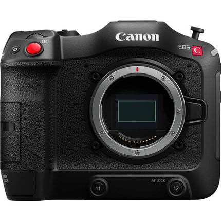 Canon EOS C70 cámara de cine con lente zoom 24-105mm f4 y sensor Super35 DGO