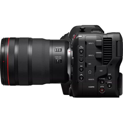 Canon EOS C70 Cámara de Cine Kit con lente RF 24-70mm f2.8 DCI 4K60