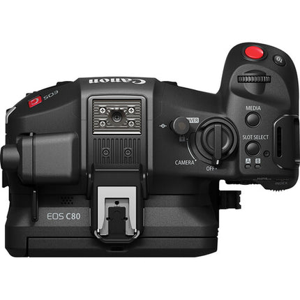 Canon EOS C80 cámara de cine 6K Full Frame con lentes 24-105mm f2.8 24mm f1.4