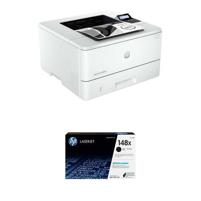 HP LaserJet Pro 4001dn Impresora Monocromo Red 42 ppm 1200x1200 dpi con Tóner HP 148X