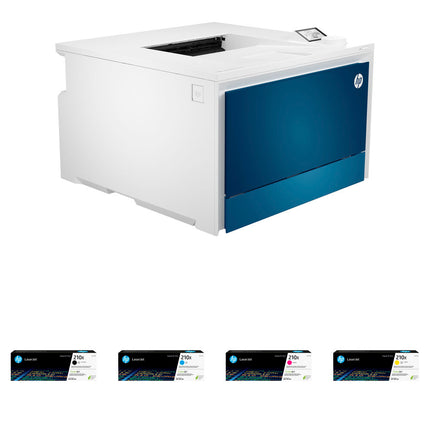 HP Color LaserJet Pro 4201dw Impresora Láser Inalámbrica 35 ppm 600 x 600 dpi Kit Cartuchos Toner Alta Capacidad