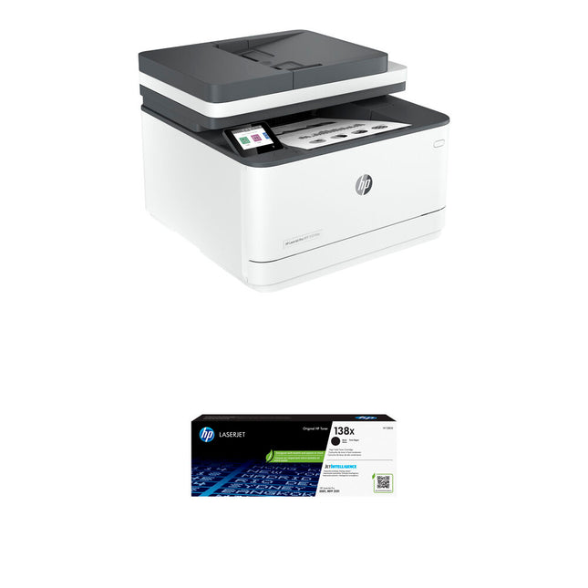 HP 3101fdw Impresora Multifunción Láser Monocromo Wi-Fi 35 ppm 1200 dpi con Toner 138X