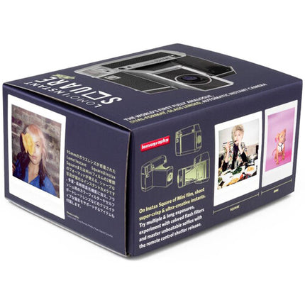 Lomography Lomo'Instant Square Cámara Instantánea con Lente 95mm Kit de Accesorios