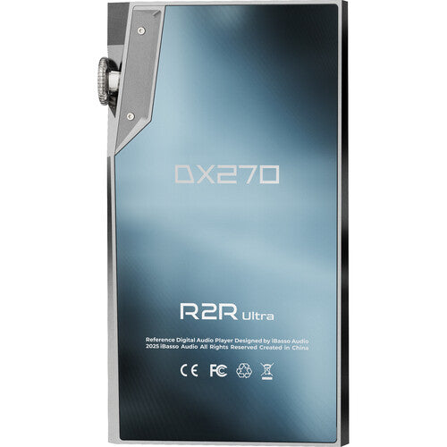 iBasso DX270 Reproductor de Audio Digital R2R Ultra Gray Pantalla 5.5" Full HD Bluetooth