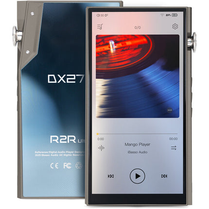 iBasso DX270 Reproductor de Audio Digital R2R Ultra Gray Pantalla 5.5" Full HD Bluetooth