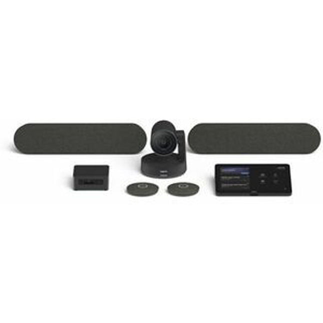 Logitech MeetUp Barra de Conferencia 4K 120° + Controlador Tap 10.1" Bundle ASUS NUC