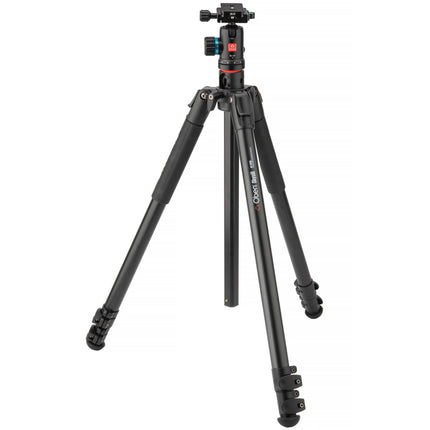 Oben ALF-6193L Skysill Series Trípode de Aluminio 3 Secciones 70.8 Pulgadas con Cabezal de Bola BE-117