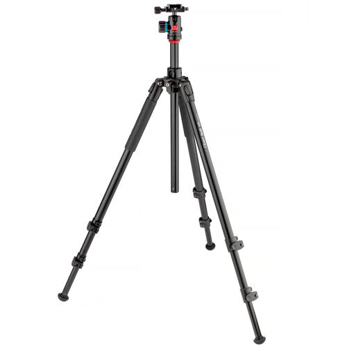 Oben ALF-6113L Trípode Aluminio 3 Secciones Altura 5 a 68 Pulg BE-113