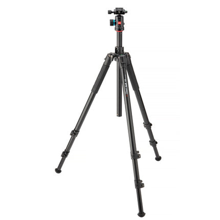 Oben ALF-6193L Skysill Series Trípode de Aluminio 3 Secciones 70.8 Pulgadas con Cabezal de Bola BE-117