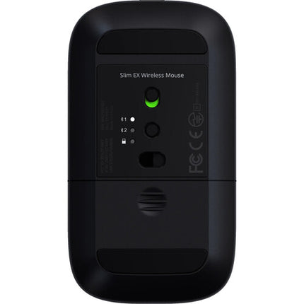 Satechi Slim EX Ratón Inalámbrico Negro Espacial 1200 dpi Bluetooth 5.3 USB-C