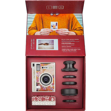 Lomography Lomo'Instant Automat Cámara Instantánea con Lentes 60mm f8 y Flash Integrado