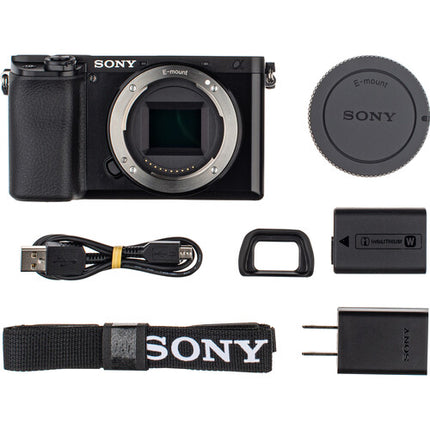 Sony a6100 Cámara sin Espejo 24.2MP Vídeo 4K 30p Pantalla Táctil 3"