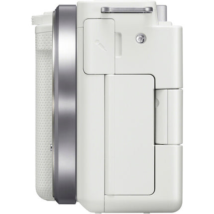 Sony ZV-E10 Cámara Sin Espejo Blanca 24.2MP 4K30p Pantalla Táctil