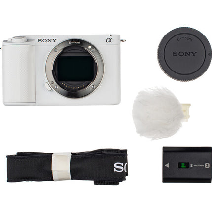Sony ZV-E1 Cámara Sin Espejo Full Frame 12MP 4K 120p Blanco