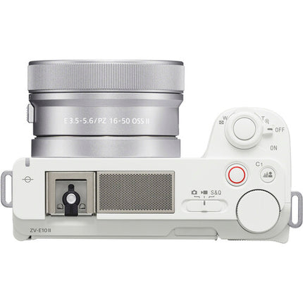 Cámara Sin Espejo Sony ZV-E10 II con lente 16-50mm UHD 4K60p y Kit Streaming