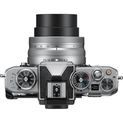 Nikon Zfc Cámara sin Espejo 20.9MP 4K UHD con Lente 16-50mm VR Crimson Red