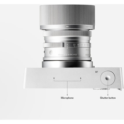 Sigma BF Cámara Sin Espejo Plata Sensor 24.6MP Memoria Interna 230GB