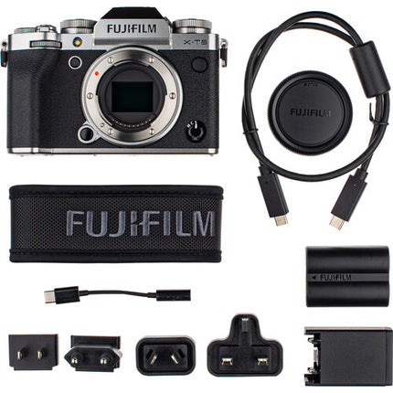 FUJIFILM X-T5 Cámara sin Espejo Sensor 40MP Estabilizador 7 Stop
