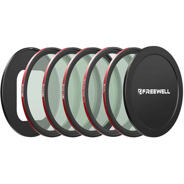 Freewell Quick Snap Kit de Filtros Magnéticos para iPhone ND4 ND8 ND16