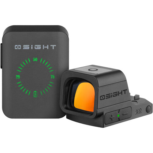 Osight XR Mira Enfundada para Pistola Retículo Rojo 0.91x0.71 Pulg IPX7
