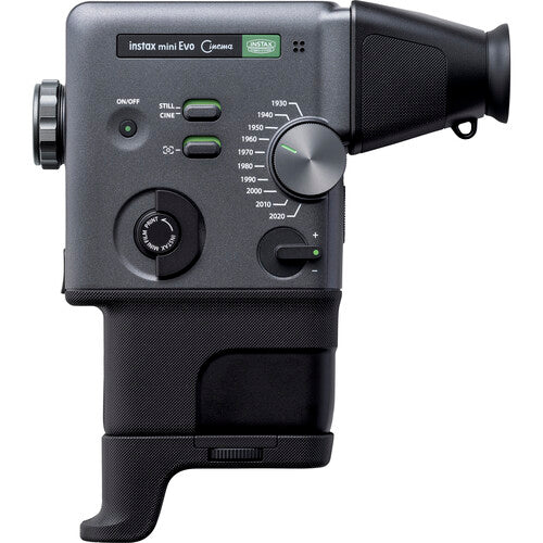 FUJIFILM instax mini Evo Cámara instantánea híbrida con pantalla 1.54" y clips de 15 segundos