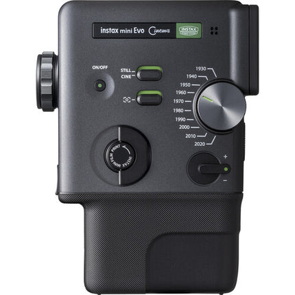 FUJIFILM instax mini Evo Cámara instantánea híbrida con pantalla 1.54" y clips de 15 segundos