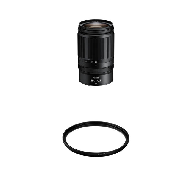 Nikon NIKKOR Z 28-75mm f/2.8 Lente Zoom con Filtro UV 67mm Kit