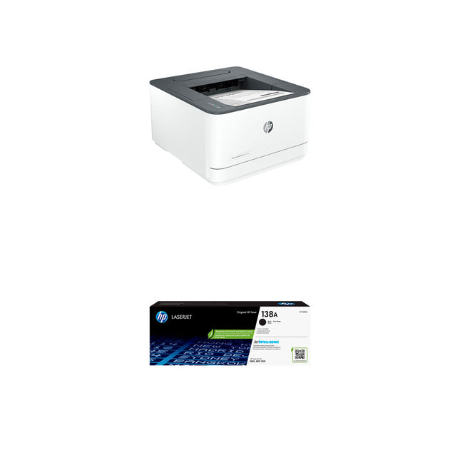 HP LaserJet Pro 3001dw Impresora Monocromo Inalámbrica 1200x1200dpi 35ppm con Tóner 138A
