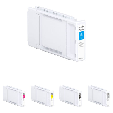 Epson T49A UltraChrome PRO6 Kit Cartuchos de Tinta 110mL Matte Black Cyan Magenta Amarillo Gris