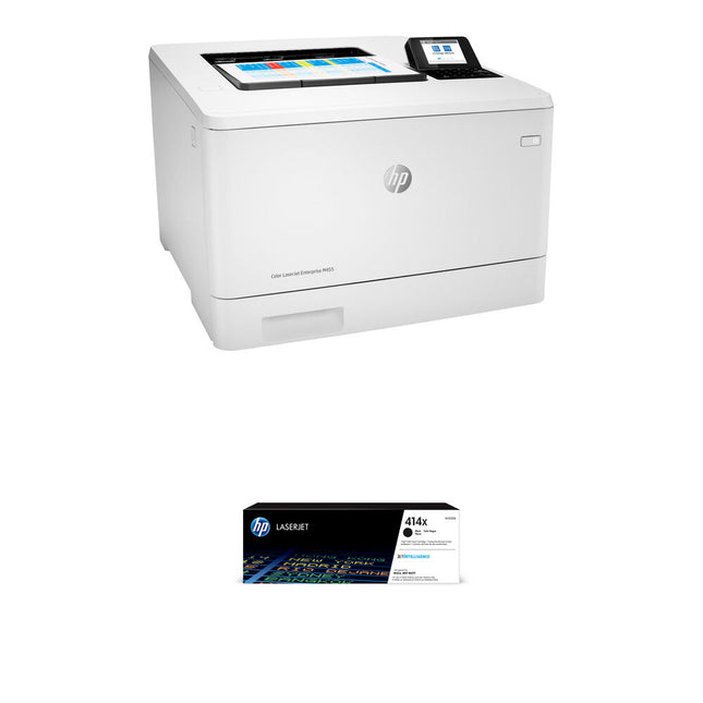 HP LaserJet Enterprise M455dn Impresora Láser Color 29 ppm 600x600 dpi con Toner 414X