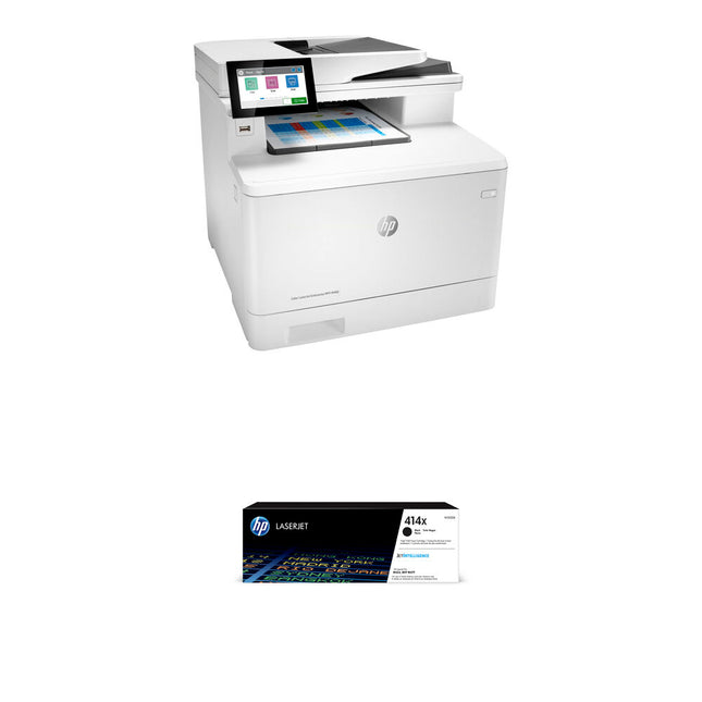 HP LaserJet Enterprise MFP M480f Impresora Láser Color 29 ppm 1200 dpi con Tóner HP 414X