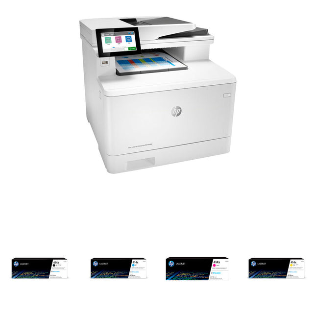 HP LaserJet Enterprise MFP M480f Impresora Láser Color 29 ppm 1200 dpi Kit 414X