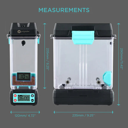 Polymaker PolyDryer Caja de Almacenamiento y Secado para Spools hasta 1kg