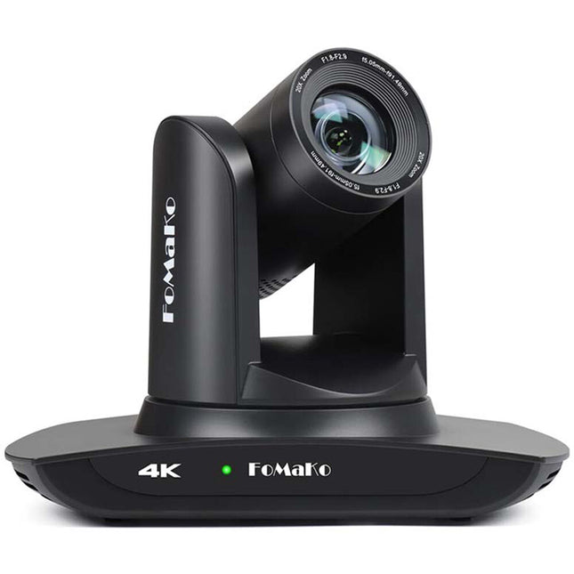 FoMaKo K20UH Cámara PTZ 4K HDMI Zoom Óptico 20x y USB 3.0 Negra